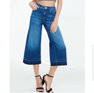 Express High Rise Culottes Jeans Wide Leg 2